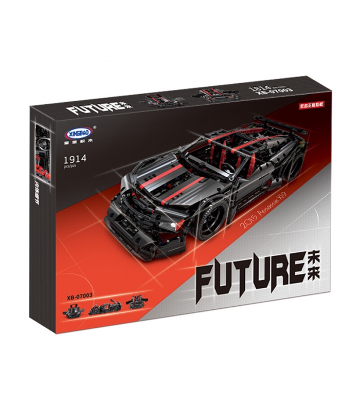 XINGBAO 07003 Assassin X-19 Future Car Building Bricks Set