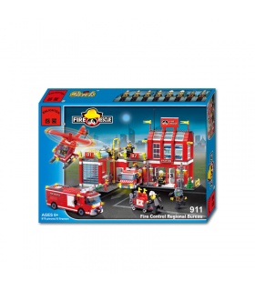 ENLIGHTEN 911 Fire Control Regional Bureau Building Blocks Set