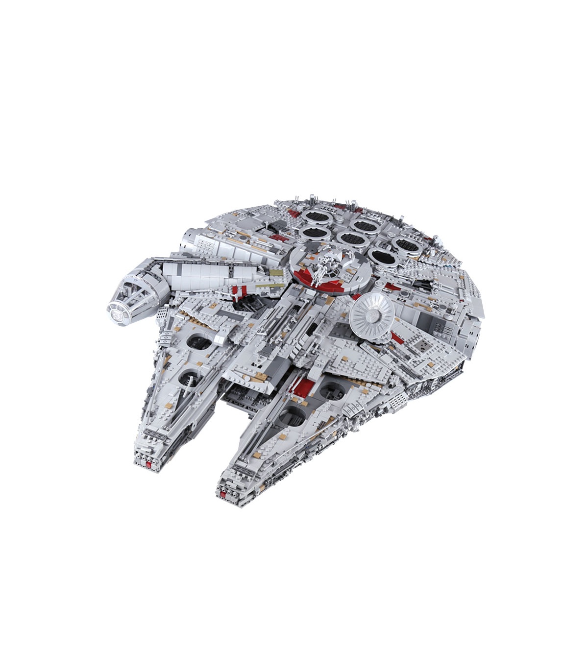 Custom Star Wars Millennium Falcon Building Bricks Toy Set 8445 Pieces