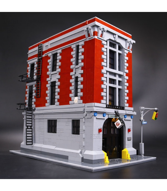 Custom Ghostbusters Firehouse Headquarters 빌딩 벽돌 세트