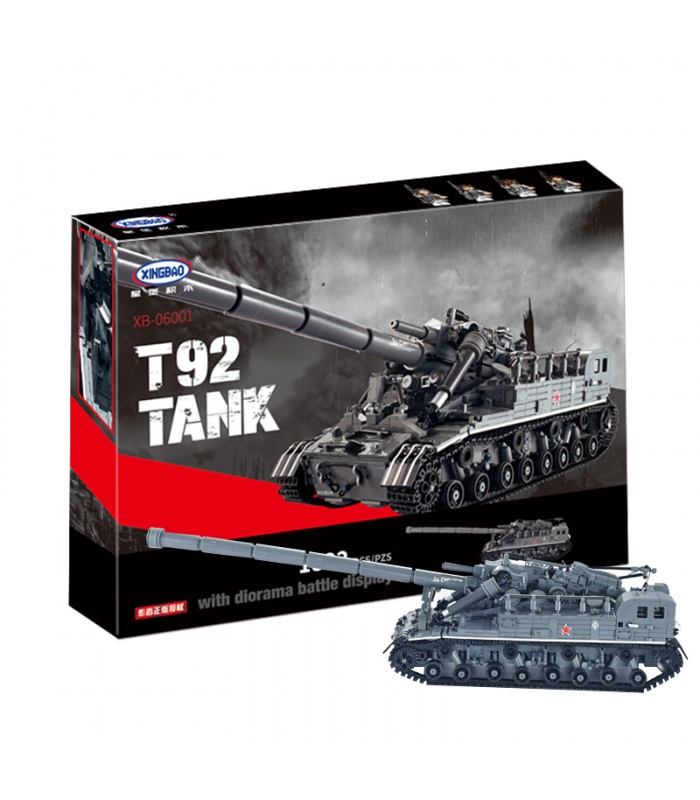XINGBAO 06001 T92 Panzerbausteinset