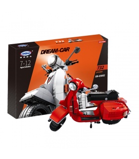 XINGBAO 03002a Vespa P200 Moto Building Bricks Set