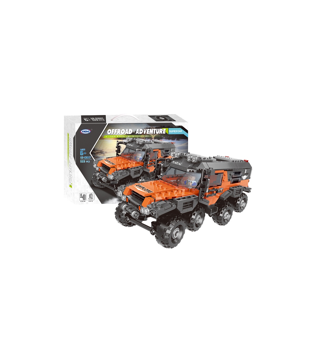 XINGBAO 03027 All-terrain Vehicle Building Bricks Set 