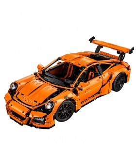 주문 기술 Porsche 911 GT3 RS 호환 건물 벽돌 장난감 세트