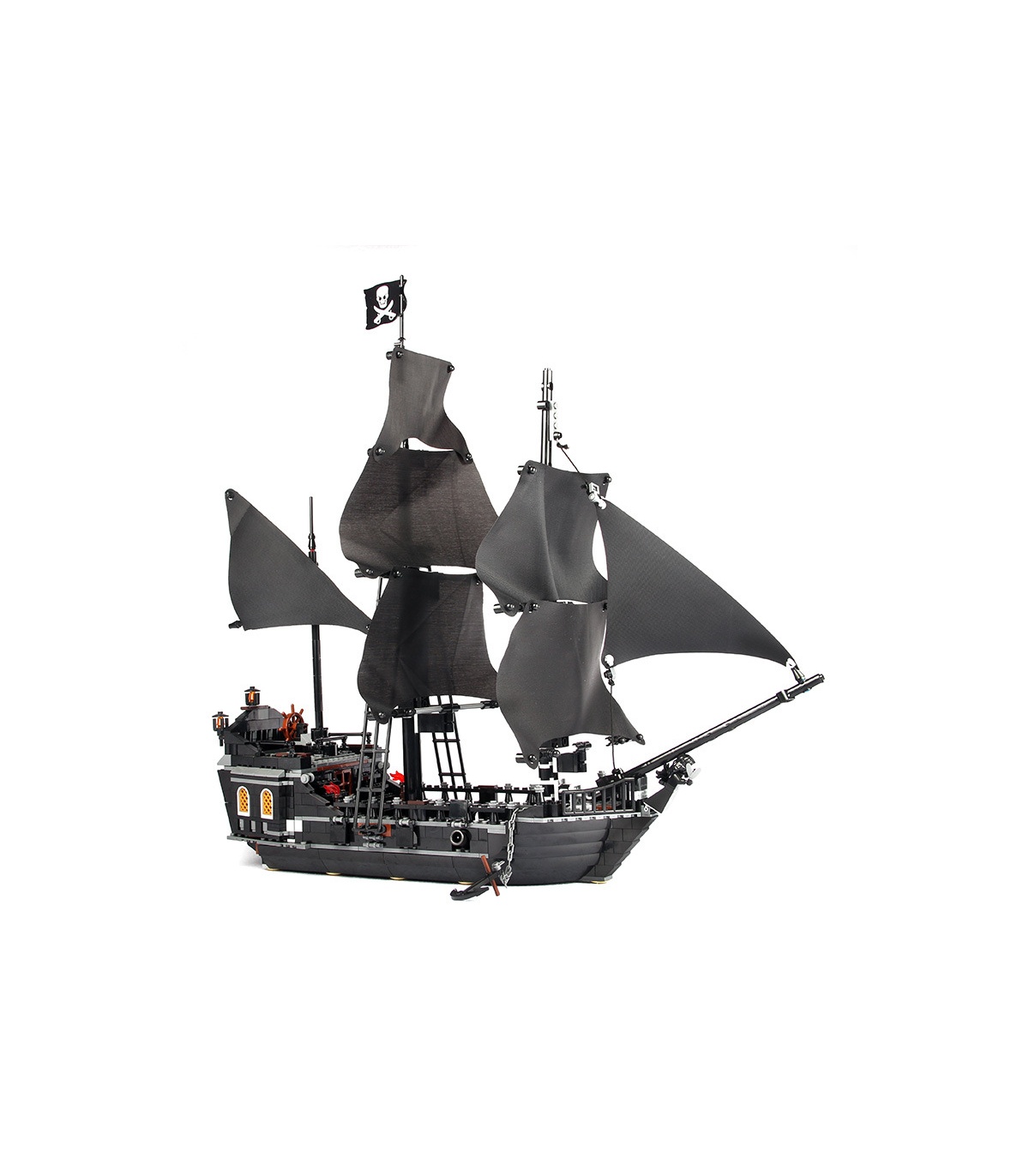 New Pirates Of The Caribbean The Black Pearl Ship Blocks Bricks Toy 804PCS Nobox 