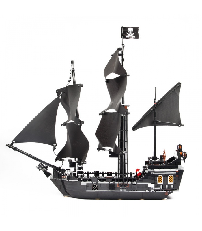 Benutzerdefinierte Fluch der Karibik Das Black Pearl Building Bricks Toy Set 804 Stück