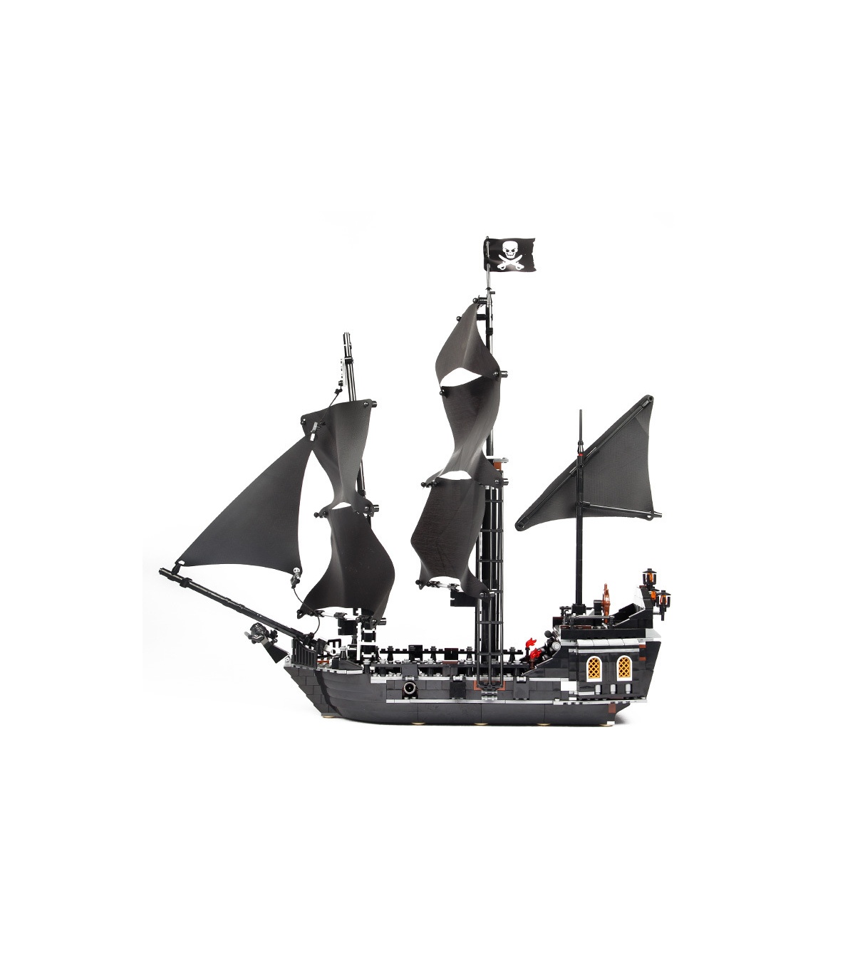 New Pirates Of The Caribbean The Black Pearl Ship Blocks Bricks Toy 804PCS Nobox 