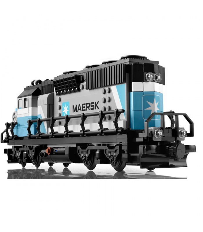 Benutzerdefinierte Maersk Zug kompatible Bausteine Spielzeug Set 1234 Stück