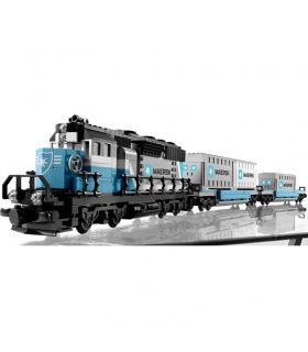 Personalizado Maersk Tren Compatible Edificio De Ladrillos De Juguete Set 1234 Piezas