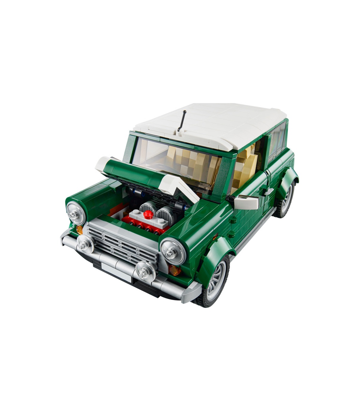 Custom MINI Cooper MK VII Building Bricks Toy Set 1108 Pieces