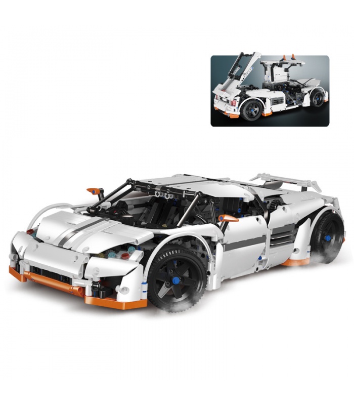 Custom MOC Predator Technic Supercar Compatible Building Bricks Toy Set