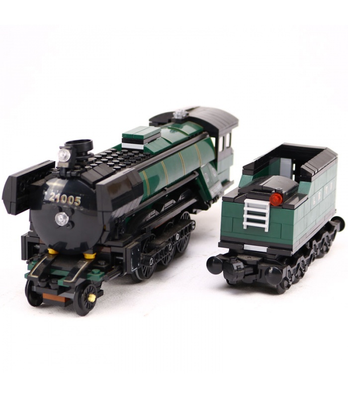 Benutzerdefinierte Smaragd Nacht Zug kompatible Bausteine Spielzeug Set 1085 Stück