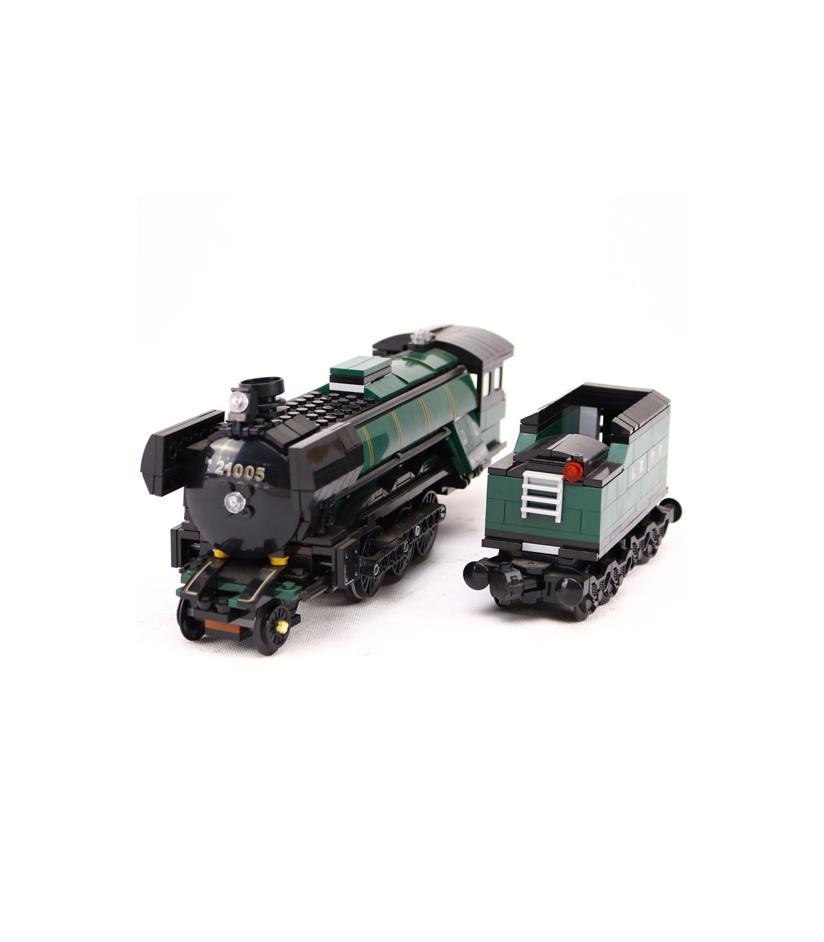 Custom Emerald Night Train Compatible Bricks 1085 Pieces -