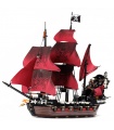 Custom Queen Anne's Revenge Pirates of the Caribbean Building Bricks Toy Set