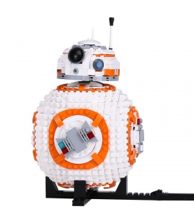 Benutzerdefinierte Star Wars BB-8 Das letzte Jedi-kompatible Baustein-Spielzeugset
