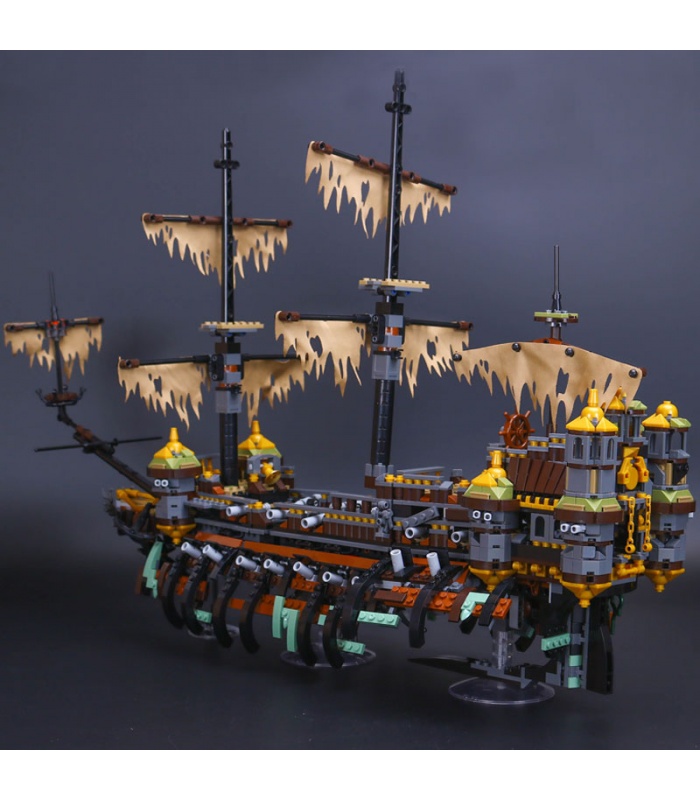 Custom Pirates of the Caribbean Silent Mary Compatible Building Bricks Toy Set 2344 Pieces