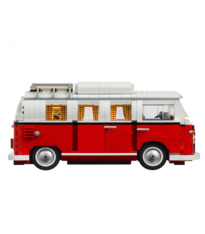 Custom Volkswagen T1 Camper Van Building Bricks Toy Set 1354 Pieces