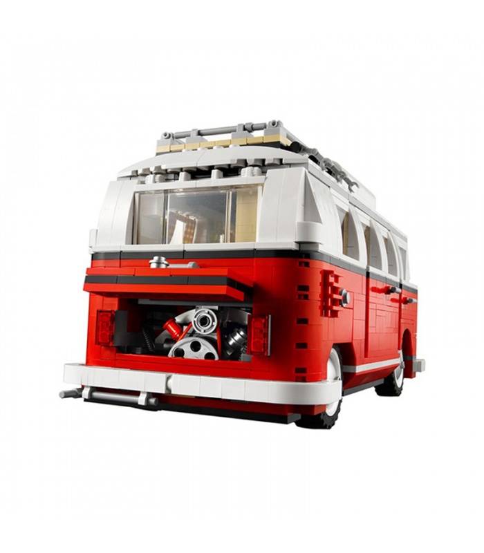 Custom Volkswagen T1 Camper Van Building Bricks Toy Set 1354 Pieces