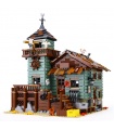 Custom Ideas Old Fishing Store Compatible Building Bricks Toy Set