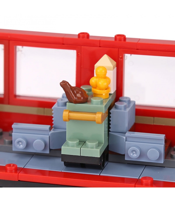 カスタムHogwarts急建材用煉瓦の玩具セット897個