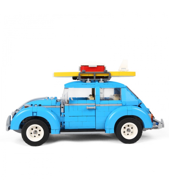 Custom Volkswagen Beetle Vehicles Compatible Building Bricks Set 1193 Pieces