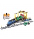 Custom Cargo Train Compatible Building Bricks Set 959 Pieces