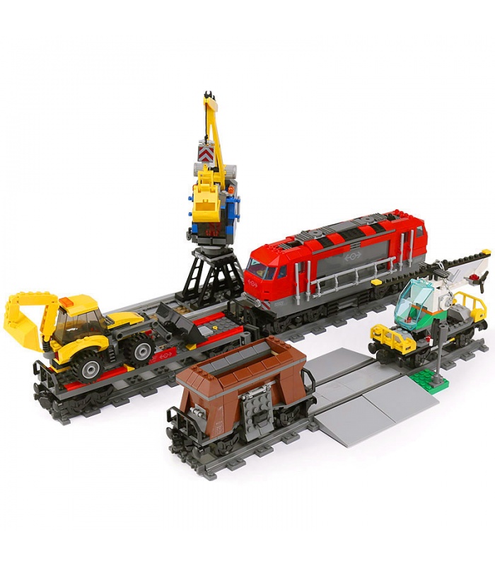 La Coutume De Transport Lourd Train Compatible Briques De Construction, Jeu De 1033 Pièces