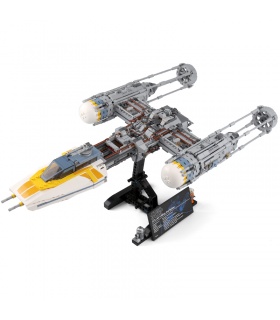 Custom Star Wars Y-Wing Starfighter Building Bricks Toy Set 2203 Pieces