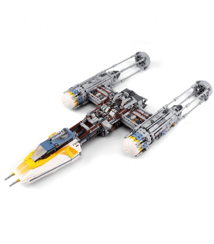 Custom Star Wars Y-Wing Starfighter Building Bricks Toy Set 2203 Pieces
