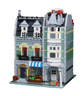 Custom Creator Expert Green Grocer Compatible Building Bricks Set 2462 Pieces