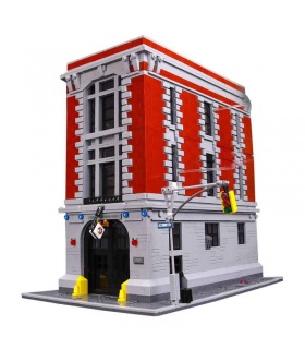 Custom Ghostbusters Firehouse Headquarters Building Bricks Set