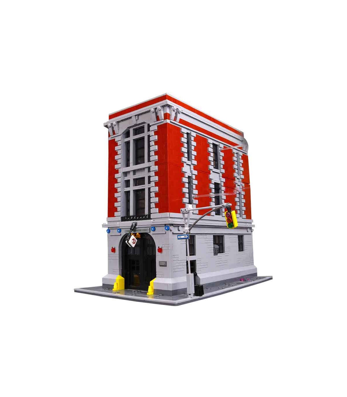 Ghostbusters Bausteine 16001 Film Firehouse Headquarters Model Bricks Set DE 