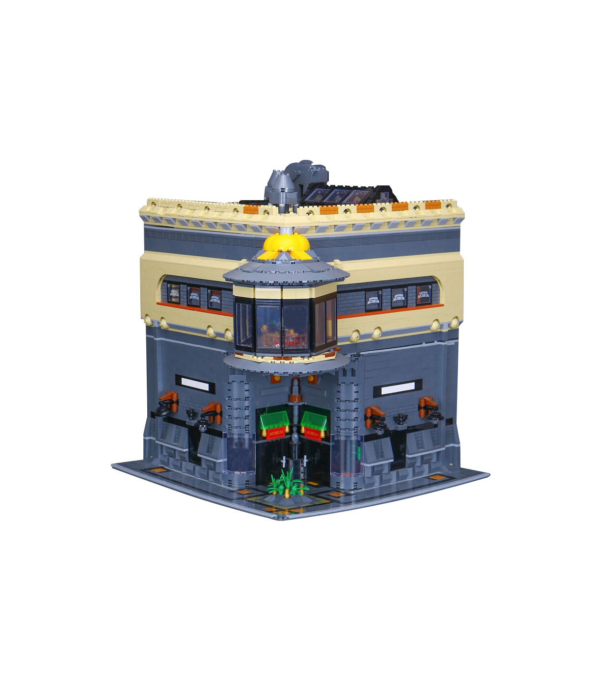 Personalizado Museo de Dinosaurios MOC Edificio de Ladrillos de Juguete Set 5003 Piezas