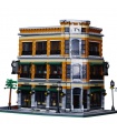 Custom MOC Street View Starbucks Bookstore Cafe Building Bricks Toy Set 4616 Pieces