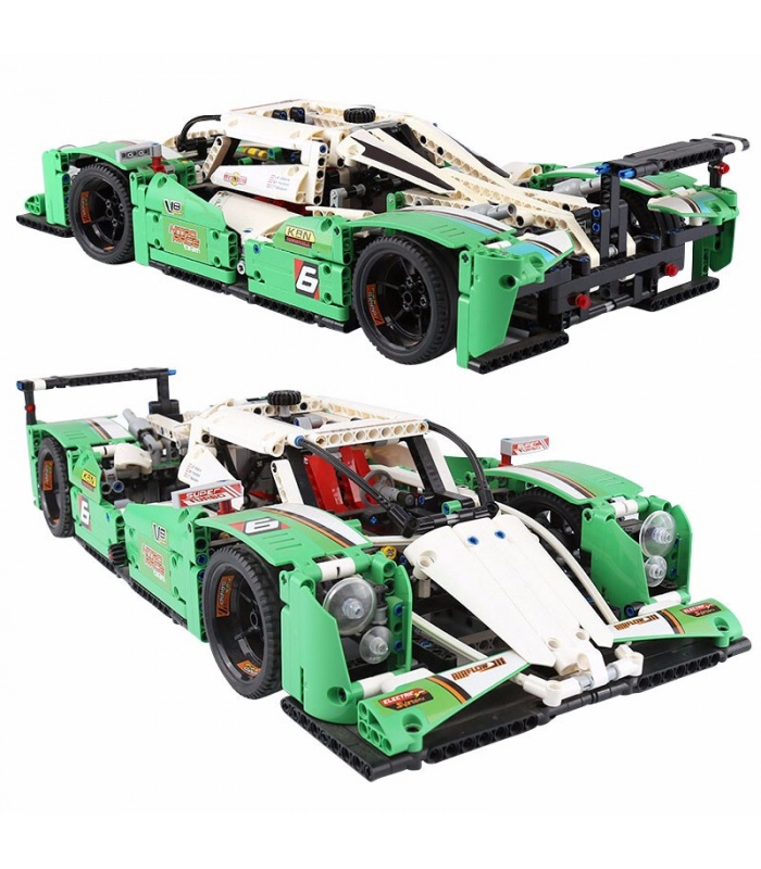Custom 24 Hours Race Car Building Bricks Toy Set 1249 Pieces