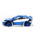 Personalizado MOC Azul Hatchback Tipo R Edificio de Ladrillos de Juguete Set de 640 Piezas