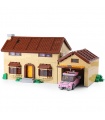 Custom The Simpsons House Building Bricks Toy Set 2575 Pieces
