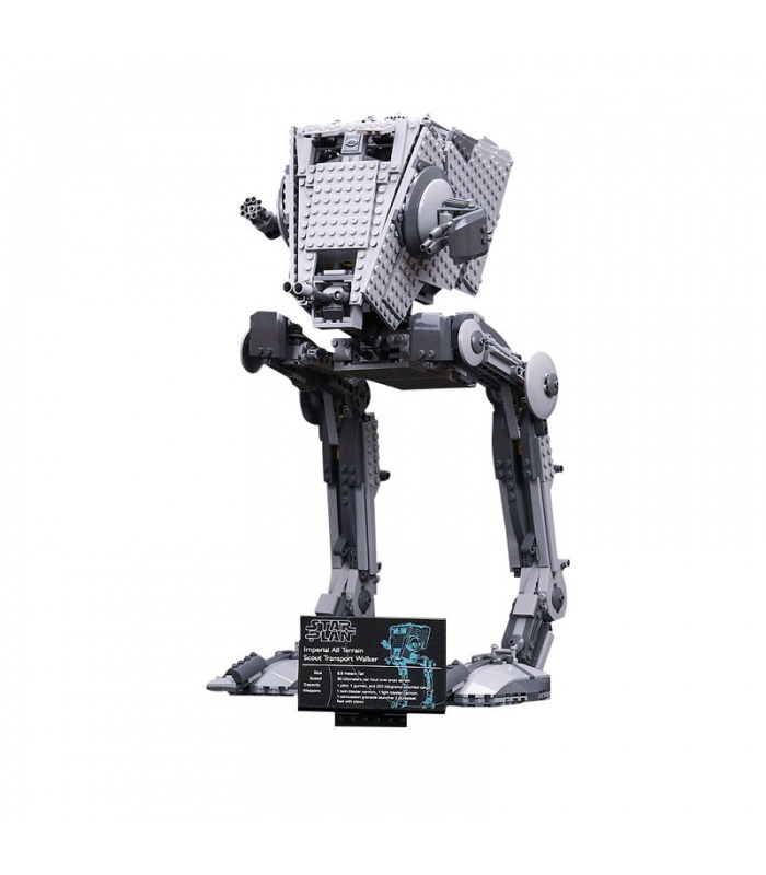 Personalizado de Star Wars Imperial AT-ST Edificio de Ladrillos de Juguete Set 1068 Piezas