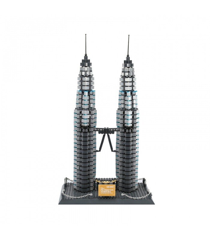 WANGE Architektur Petronas Twin Towers 5213 Bausteine Spielzeugset