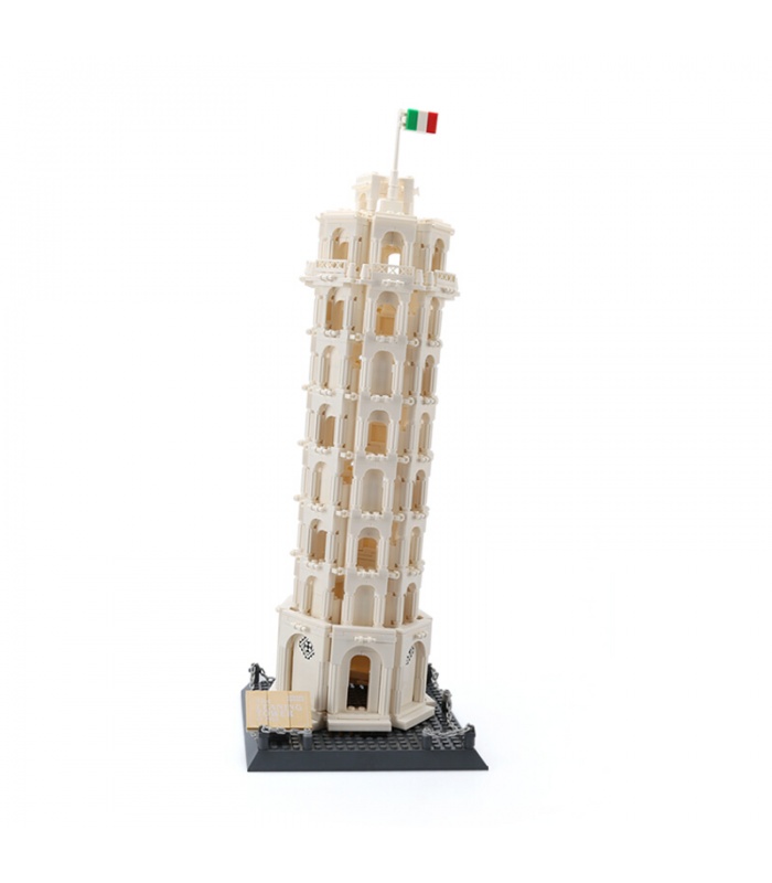 Schiefer Turm von Pisa WANGE Architecture 5214 Bausteine-Spielzeugset