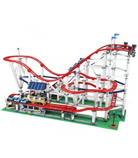 カスタム作成専門家のローラーコースター建物の煉瓦玩具セット4619個