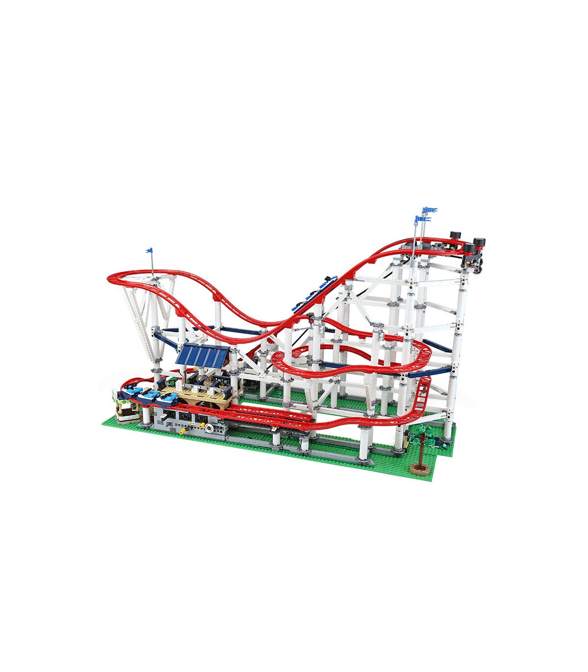 Custom Creator Expert Roller Coaster Building Bricks Toy Set 4619 Pieces