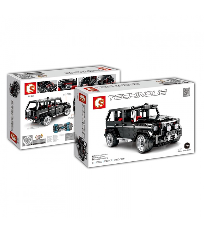 SEMBO 701960 Technic G500 Mercedesal Benz Off-Road SUV Building Blocks Toy Set