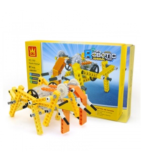 WANGE Robotertier Mechanischer Elefant 1202 Bausteine Spielzeugset