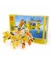 WANGE Robotertier Mechanischer Elefant 1202 Bausteine Lernspielzeug-Set