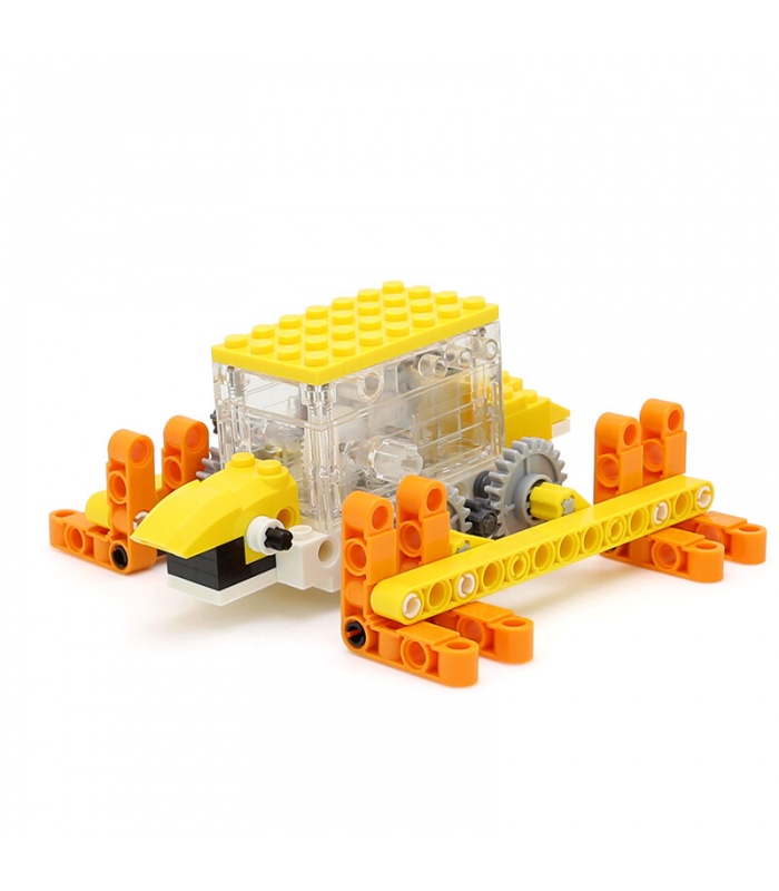 WANGE Robotique Animal Mécanique Tortue 1203 Blocs de Construction Jouets Jeu