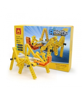 WANGE Robotertier Mechanische Schildkröte 1204 Bausteine Spielzeugset