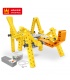 WANGE Robotertier Mechanische Schildkröte 1204 Bausteine Spielzeugset