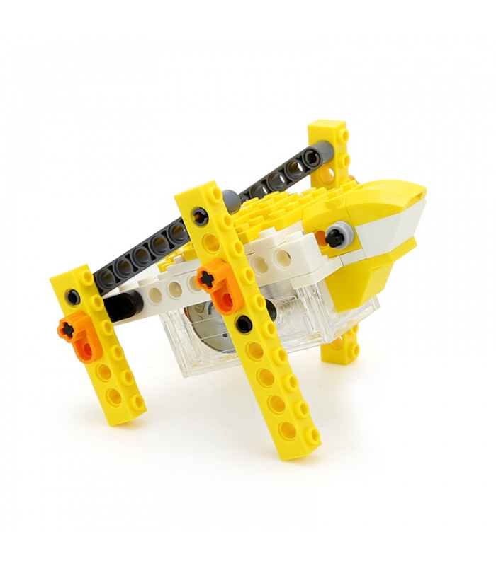 WANGE 로봇 동물 기계 개구리 1205 빌딩 블록 장난감 세트