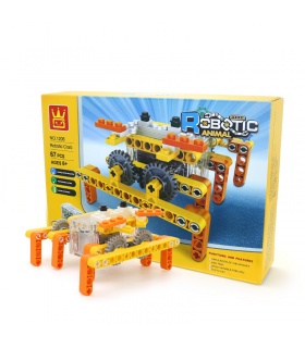 WANGE роботизированных животных механические крабовые 1206 строительные блоки игрушка комплект